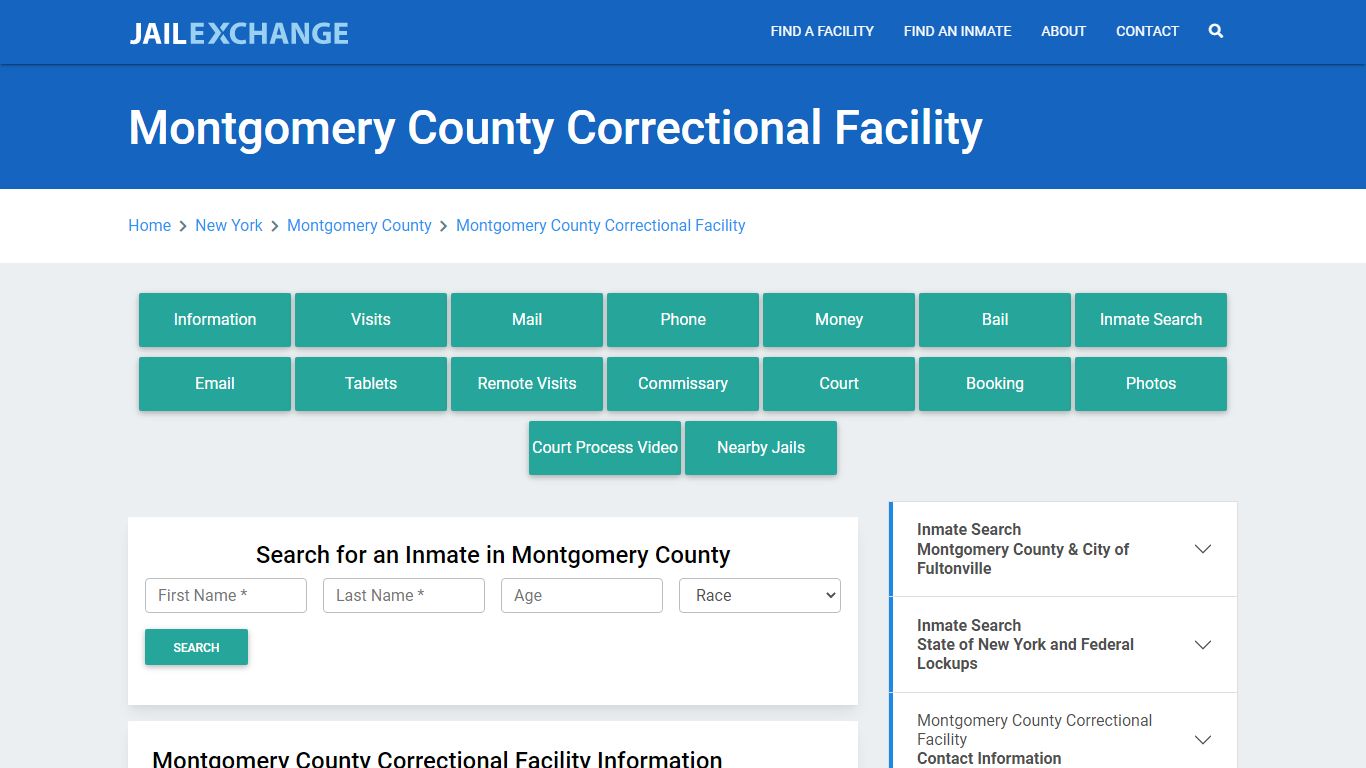 Montgomery County Correctional Facility - Jail Exchange